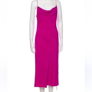 TASH + SOPHIE MIDI Cowl neck Dress Size M